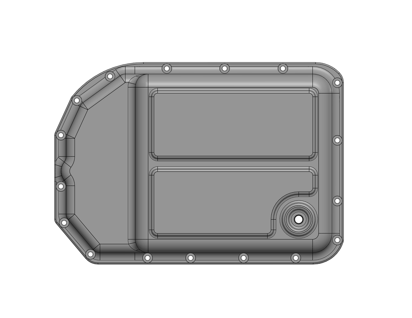4L80E Billet Transmission Pan