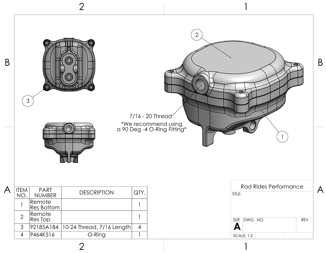 Remote Reservoir Kit for I-Booster