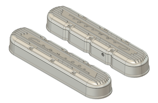 3D Scan & CAD on LS9 Valve Covers and Kong Intercooler LId