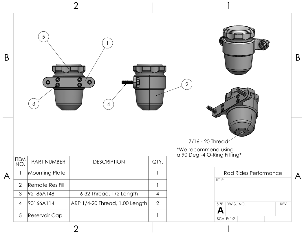 Remote Reservoir Kit for I-Booster