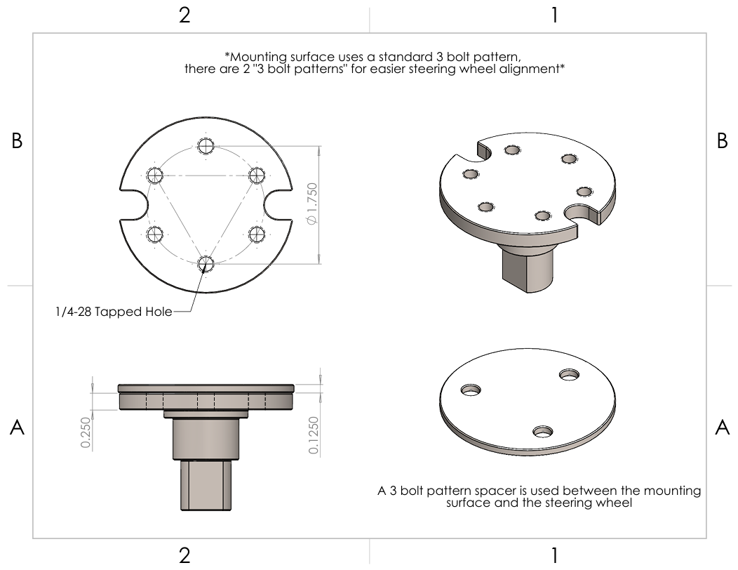 Tilt Steering Column V2